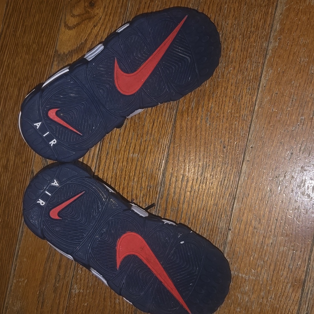Nike Air More Uptempo 96 'Olympic'. Kids Size 13c. - Picture 5 of 6